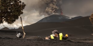 So hot right now:Tourists flee but scientists flock to La Palma’s ‘lava lab’