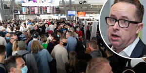 Alan Joyce and Sydney Airport lines.
