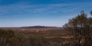 The remote community of Yuendumu in central Australia.