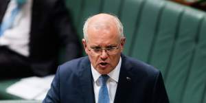 “If we fail to stick together on this it will make the mountain that is the election twice as high,” Scott Morrison reportedly told the party room.