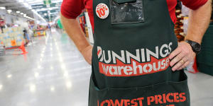 'We are very sorry':Bunnings underpaid staff super for almost 10 years