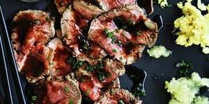 Adam Liaw's beef tataki.