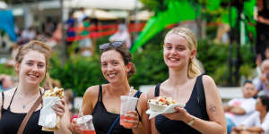 Great Australian Bites at South Bank,Brisbane.