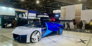 Asia’s largest flying car manufacturer,XPeng Aeroht,has shown off its new flying car at CES in Las Vegas.
