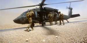 Australian special forces soldiers in Afghanistan in 2012. 