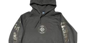 Black hoodies,branded with the CFMEU Qld/NT logo,available from the online union shop.