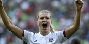 Ada Hegerberg is among a long list of stars who Ellie Carpenter will soon call teammates at Lyon.