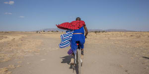 T Cycling Mkuru Safari Camp and Maasai Mto Wa Mbu,Tanzania .