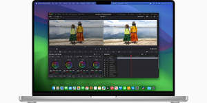 On the highest-end M3,video post-production work on the highest-resolution content is astonishingly fast.