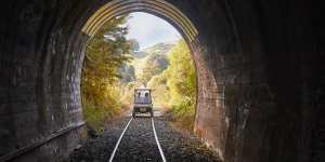 A rail journey like no other through NZ’s stunning ‘Forgotten World’