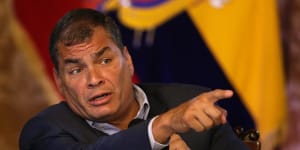 'Brutal persecution':Facebook blocks page of ex-Ecuadorian leader