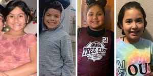 Victims of the shooting at Robb Elementary School in Uvalde,Texas:Amerie Jo Garza,Jose Flores jnr,Eliahna García,Alithia Ramirez. 
