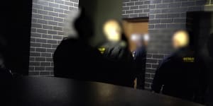 Australian Border Force agents from Operation Underpitch raid a home connected to a Chinese syndicate that paid exploited workers in cash to avoid taxes in Australia.