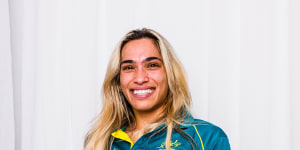 Four-time Paralympian Madison de Rozario.