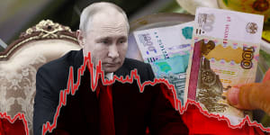 Choked:Vladimir Putin has a money problem