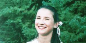 Katie Bender was 12 when she was killed by a flying piece of steel from the Royal Canberra Hospital implosion.