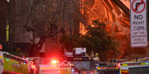 Two children hand themselves in to police after Surry Hills fire