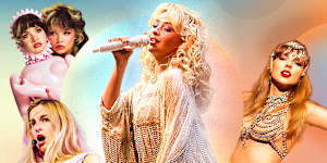 Sabrina Carpenter,Lola Young,Addison Rae and Taylor Swift pushed pop to flirty and dirty new heights in 2025.