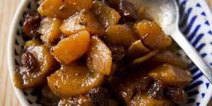 Sweet and savoury:Pear and ginger chutney will enhance many of your winter feasts.