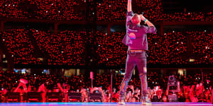 In pictures:Coldplay’s blockbuster Perth show