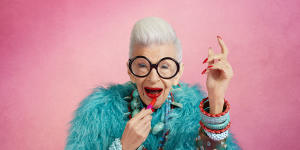Style icon Iris Apfel has launched a beauty collection with Ciaté London,and believes that “beauty is in the eye of the beholder”.