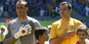 Socceroos great Mark Schwarzer at the 2006 World Cup.