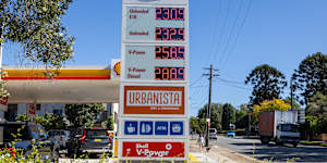 A Shell petrol station in Croydon was selling the cheapest diesel in Sydney on Wednesday at $2.889 per litre.
