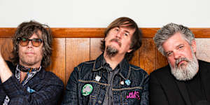 The Mountain Goats:Jon Wurster,John Darnielle and Matt Douglas.