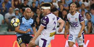 Sydney FC thrash Perth Glory 6-0 to extend lead at the top of the A-League