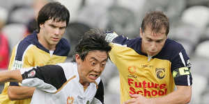 Naoki Imaya during his brief time with the now-defunct New Zealand Knights back in 2006.