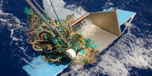 The Great Pacific Garbage Patch is estimated to contain as much as 80,000 tonnes of plastic. 