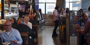MoVida's smart urban interior is a passport for people-watching.