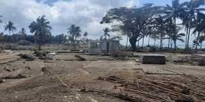 The Tongan consulate has released images of the damage to Nuku’alofa,the island’s capital. 