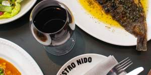 Spring menu at Bistro Nido.