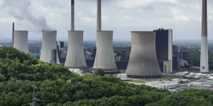 The Scholven coal-fired power plant in Germany,where coal power is back in the mix after gas supply from Russia was cut.