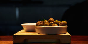 Spanish queen and manzanilla olives.