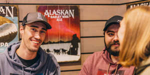 Choose from over 20 Alaskan beers on tap,at the Alaskan.