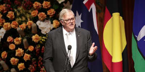 Bob Hawke governed with his cabinet,Kim Beazley tells memorial service