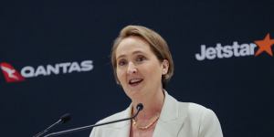 Qantas boss Vanessa Hudson.