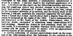 Tebbutt's letter to the editor,May 25,1861