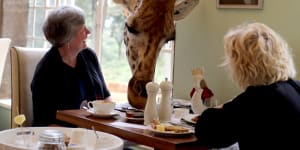 Giraffe Manor,Kenya