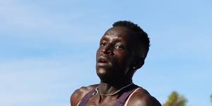 Peter Bol finished second in the 800m but was selected for the Olympics.