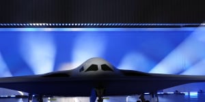 The B-21 Raider stealth bomber was unveiled in California earlier this month.