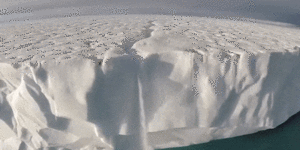 The ice sheets are melting much,much more quickly than anticipated.