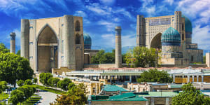 Samarkand is home to some of the finest ­examples of 14th to 20th century Central Asian architecture.