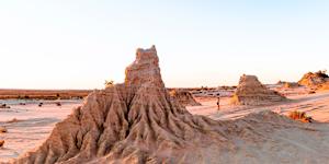 Mungo National Park in south-western NSW is one of the locations where commercial motorbike tours could be allowed.