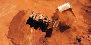 Rio Tinto,the largest Australian producer of iron ore,operates mines in the Pilbara region of WA. 
