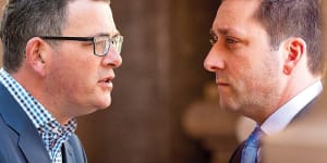 Victorian Premier Daniel Andrews and Opposition Leader Matthew Guy are preparing to fight an election campaign on integrity. 