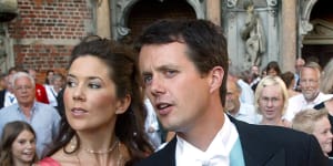 Mary and Frederik in 2003.