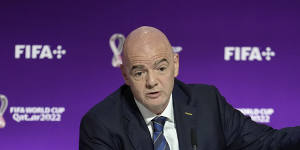 Gianni Infantino:‘As a child I was bullied because I had red hair and freckles.’